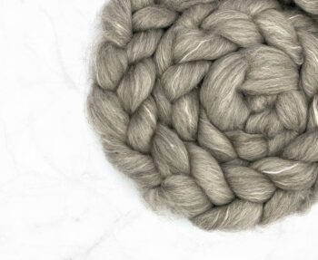 Yak & Polwarth Wool Roving 100g - Galao