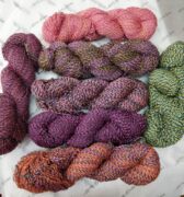 Autumn Tones Wool And Bamboo 4 Ply Yarn Pack 725g