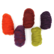 Dragon Tones Carded Sliver Mixed Bag 125g