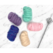 Fairy Tones Carded Sliver Mixed Bag 125g