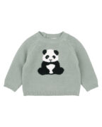 Bebe Angus Panda Knitted Jumper