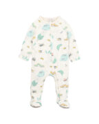 Fox & Finch Bugs Life LS Zip Onsie