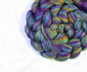 Super Fine Merino Wool & Stellina Roving 100g - Ametrine