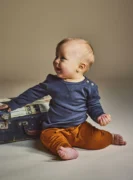 Merino Wool Asher Pants Rust Elements