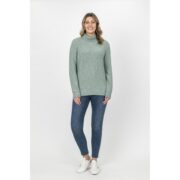 Maglia Merino Wool & Cashmere Cable Tunic
