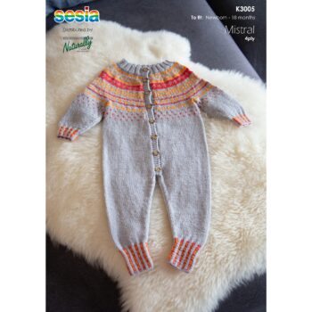 Naturally Mistral 4 Ply All In One Romper Pattern