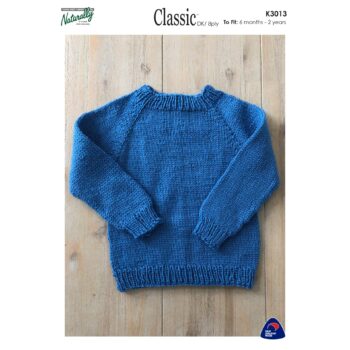 Naturally Classic 8 Ply Jumper Pattern