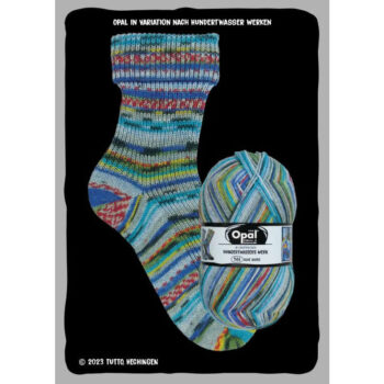 Opal Hundertwasser 4 Ply Sock Yarn 100g - 944