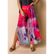 Imagine Fashion Silk Pants Raspberry Sorbet