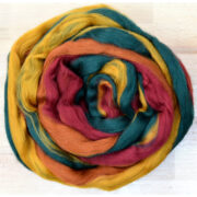 Corriedale Wool Roving 100g - Autumn Breeze