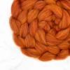 Merino Wool & Bio-Nylon Roving 100g - Dusty Brick