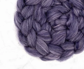 Merino Wool & Bio-Nylon Roving 100g - Lavender Mist
