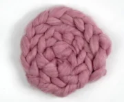 Recycled Wool Roving Speckle 100g - Grapefruit Pink