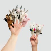 Felted Wool Finger Puppets Barnyard Buddies
