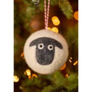 Wool Sheep Bauble