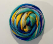 Merino Wool & Bamboo Roving 100g - Turtle Bay