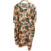 Maglia Cotton Dress Stone Print