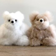 Baby Alpaca Teddy Bear 7 Inch