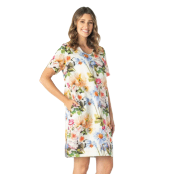 Maglia Ethereal Blooms Linen Dress