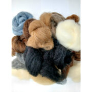 Carded Corriedale Mixed Pack 100g