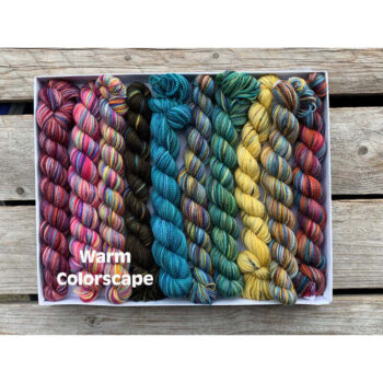 Koigu Pencil Box KPPPM - Warm Colourscape