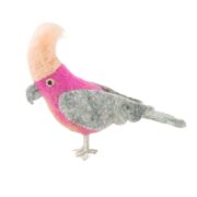 Handmade Felted Wool Galah