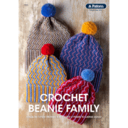 Patons Crochet Beanie Family 9006