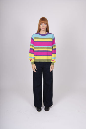 Bridge & Lord Multi Stripe Pullover