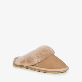 Emu Jolie Sheepskin Slipper Camel