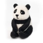 Handmade Felted Wool Panda