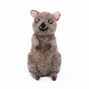Handmade Felted Wool Quokka
