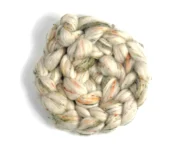 Polwarth Wool & Nepps Roving 100g – Apple Pie