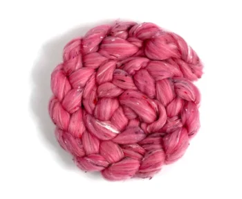 Polwarth Wool & Nepps Roving 100g – Indulgent Eton Mess