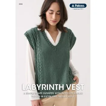 Patons Labyrinth Vest 0058