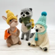Needle Felting Bumper Kit - Winter Woollies