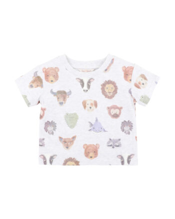 Fox & Finch Wildlings Print Tee