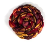Merino Wool & Mulberry Silk Roving 100g - Jumbledor