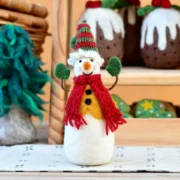 Felt-Snowman-Knitted-Hat-2