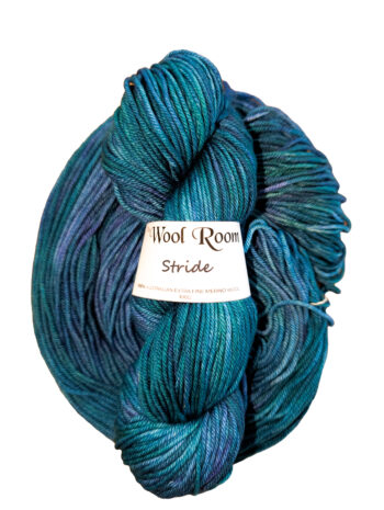 Hand Dyed Extra Fine Merino Wool Stride 8 Ply