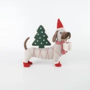 Felt Christmas Sausage Dog
