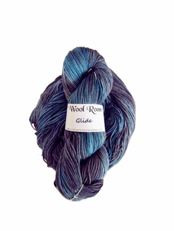 Hand Dyed Extra Fine Merino Wool Glide 8 Ply