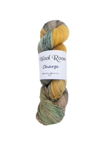 Hand Dyed Wool & Nylon Charge 4 Ply