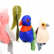 australiana-pink-gumnut-birds-babymobile-6