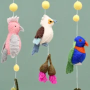 australiana-pink-gumnut-birds-hanging-2