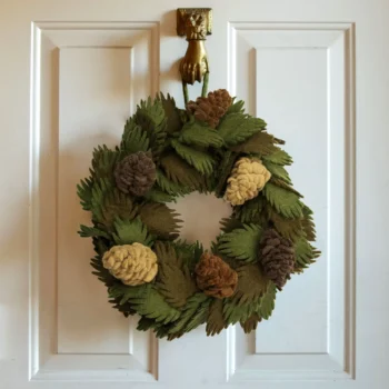 Pine Cone Wreath