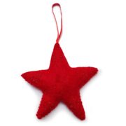Felted Wool Star Hanging