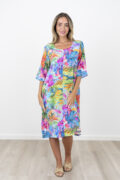 Cotton Eva Dress - Paradise