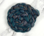 Blue Faced Leicester Wool Roving 100g - Loch Lomond