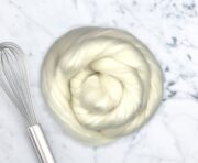 18.5 Micron Merino & Mulberry Silk 100g - Meringue