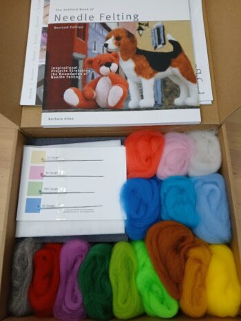 Ashford Needle Felting Starter Kit (Brights)